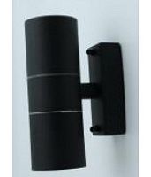 Светильник светодиодный декоративный Эра WL28 BK MAX35W 2xGU10 Черный IP54 картинка 